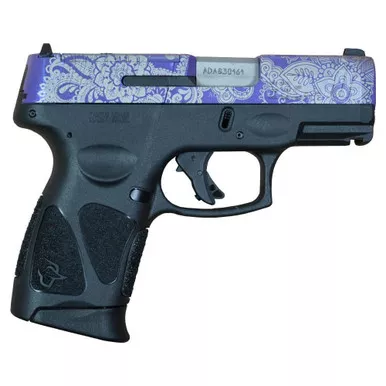 Taurus G3C 9mm Luger Pistol 3.2" Barrel 12+1 Round Purple Paisley