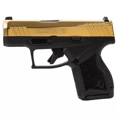 Taurus GX4 9mm Luger Pistol 3" Barrel 13+1 Round Gold PVD Slide