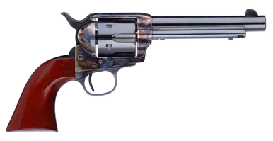 Taylor's & Company 1873 Cattleman 357 Magnum Revolver 5.5" Blued Barrel 6 Round Walnut Grip