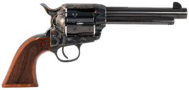 Taylor's & Company Smoke Wagon 44-40 Win Revolver 5.5" Blued Barrel 6 Round Walnut Grip