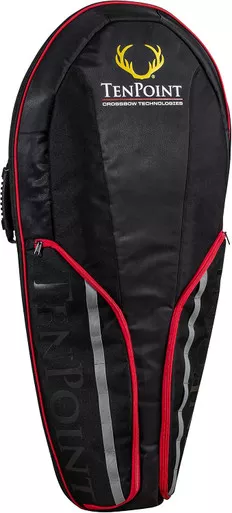 TenPoint Narrow Soft Crossbow Case Protection Easy Transport Black/Red