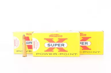 Three Boxes of Vintage Western Super X 30-30 Ammo