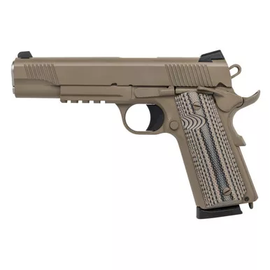 Tisas 1911 Raider 45 ACP Pistol 5" Barrel 8+1 Round Flat Dark Earth