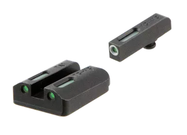 Truglo TFX Tritium/Fiber-Optic Day/Night Sights Taurus Millennium 62 709 740 Slim White Outline Green