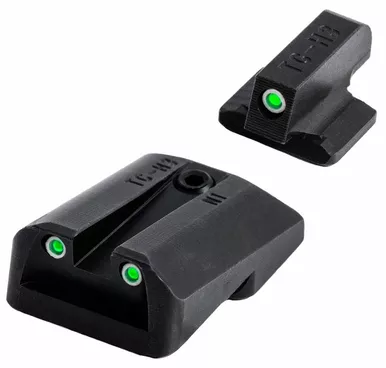 Truglo Tritium Pro Night Sights Novak LoMount .270 Front .450 Rear White Outline