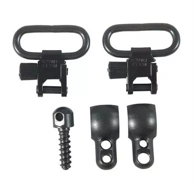 Uncle Mike's Quick Detachable Sling Swivel Set Marlin 357 Magnum 1894C Carbine, Magazine Tube with .540"-.590" Diameter 1" Black