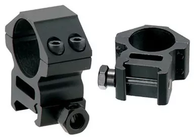 UTG 30mm Picatinny/Weaver Scope Rings Matte Black Medium