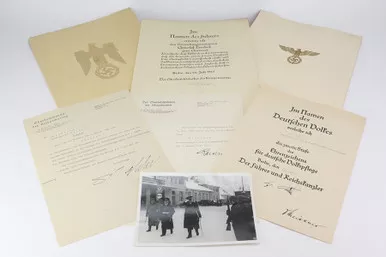 Various Promotional Documents from German Kriegsmarine