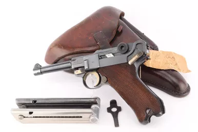 Very Rare 1940 Swedish Commercial Mauser Banner Luger 7.65mm - w/ Provenance