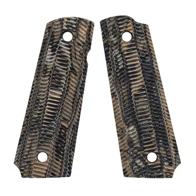 Vz Grips 1911 Government Alien Hyena Brown Burl