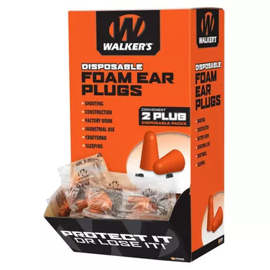 Walker's Foam Ear Plugs 200 Pair