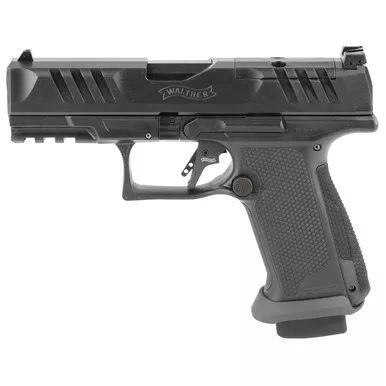 Walther PDP Pro F-Series 9mm Luger Pistol 4" Barrel 10+3 Rounds Black