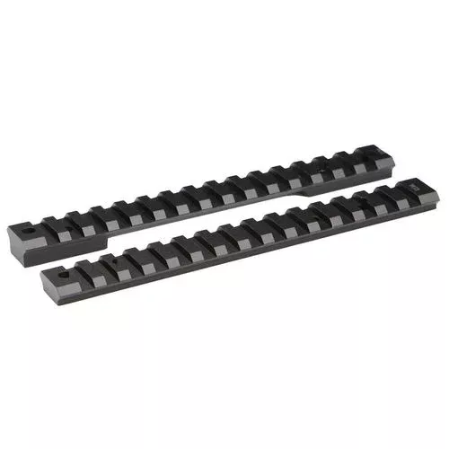 Warne 7685M Mountain Tech Ruger American Long Action Black Hard Coat Anodized