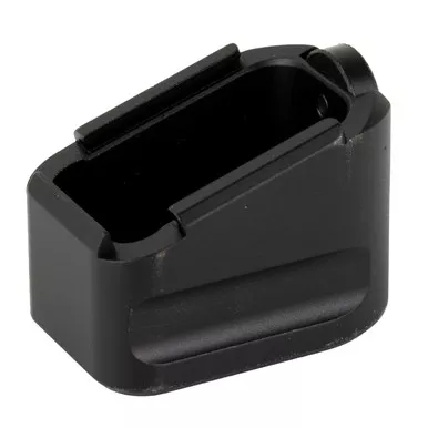 Warne Extended Magazine Base Pad CZ 75 9mm +4 Aluminum Black