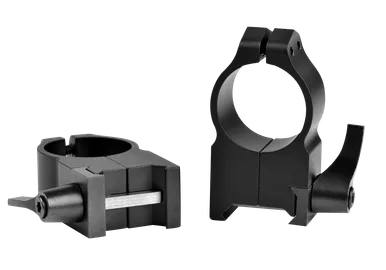 Warne Maxima 2-Piece 1" Extra High Quick Detach Scope Rings Matte Black