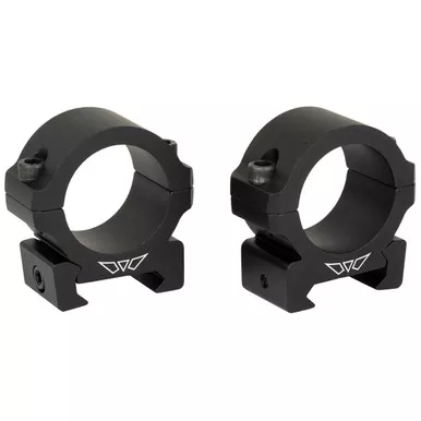 Warne Vapor 30mm Scope Rings Low Matte Black