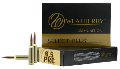 Weatherby Select Plus 6.5 PRC Ammo 130 Grain Scirocco Box of 20