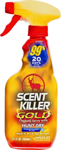 Wildlife Research Center Scent Killer Gold Scent Elimination Spray 12 oz