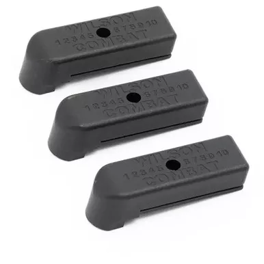 Wilson Combat 1911 Magazine Base Pad .350 Black 3-Pack