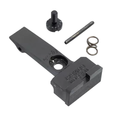 Wilson Combat Battlesight Rear Sight Serrated Blade Square Notch Colt Python, Anaconda Steel Black