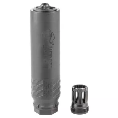 Wilson Combat Silent Bandit Muzzle Brake 5-Baffle 9mm Black