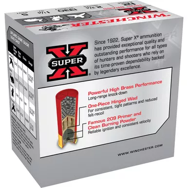 Winchester Super-X 12 Gauge Ammo 2-3/4" 1-1/4 oz #5 Shot Box of 25