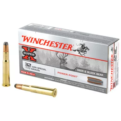 Winchester Super-X 32 Winchester Special Ammo 170 Grain Power-Point Box of 20