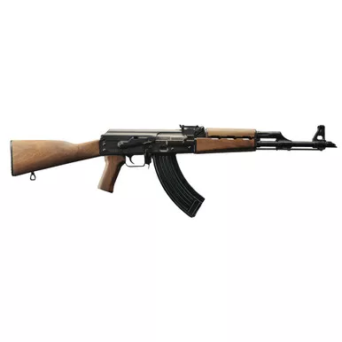 Zastava ZPAP M70 Semi Automatic Rifle 7.62x39mm 16.3" Black Threaded Barrel Black Frame Dark Walnut Handguard
